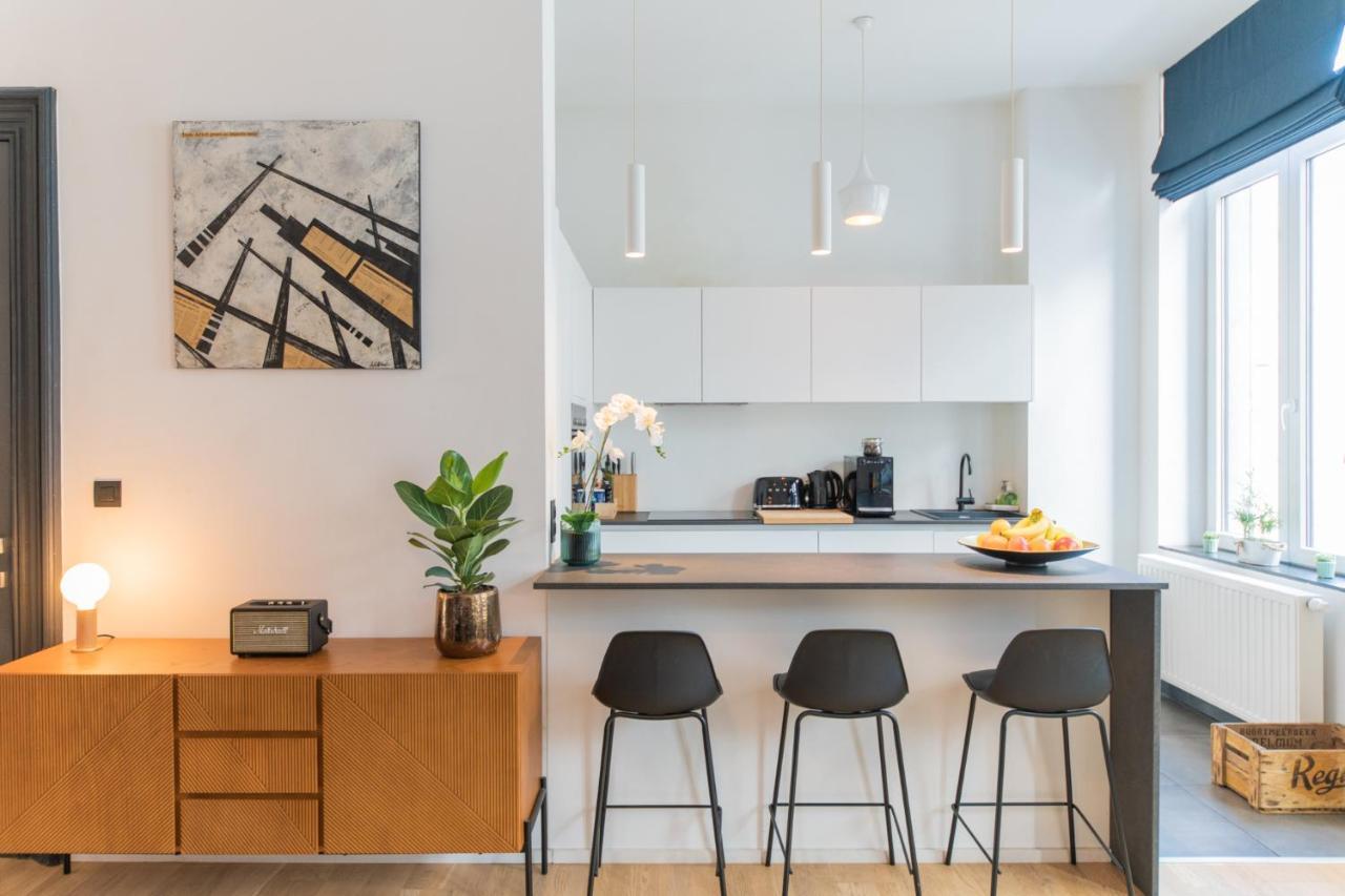 Appartement Guillemins Station Terrace Liege Luaran gambar