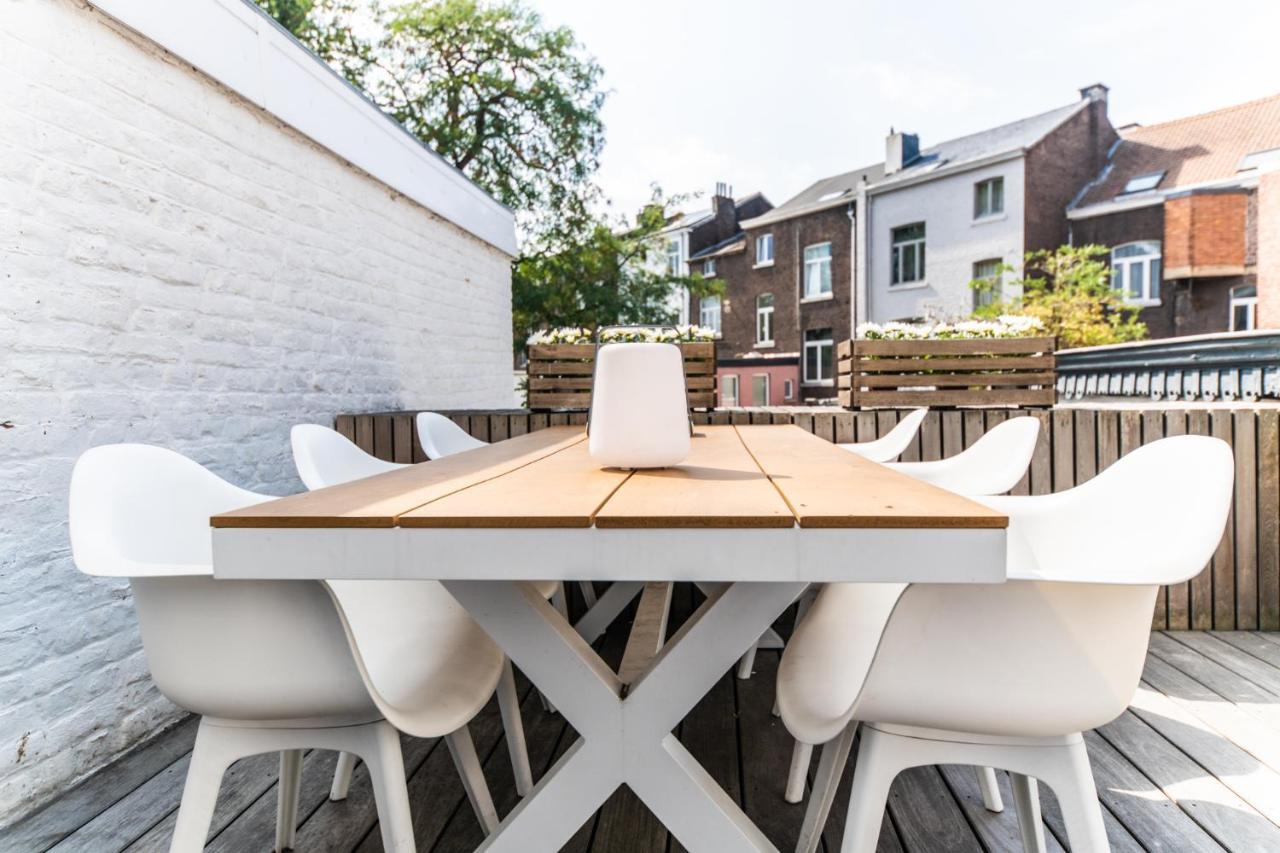 Appartement Guillemins Station Terrace Liege Luaran gambar