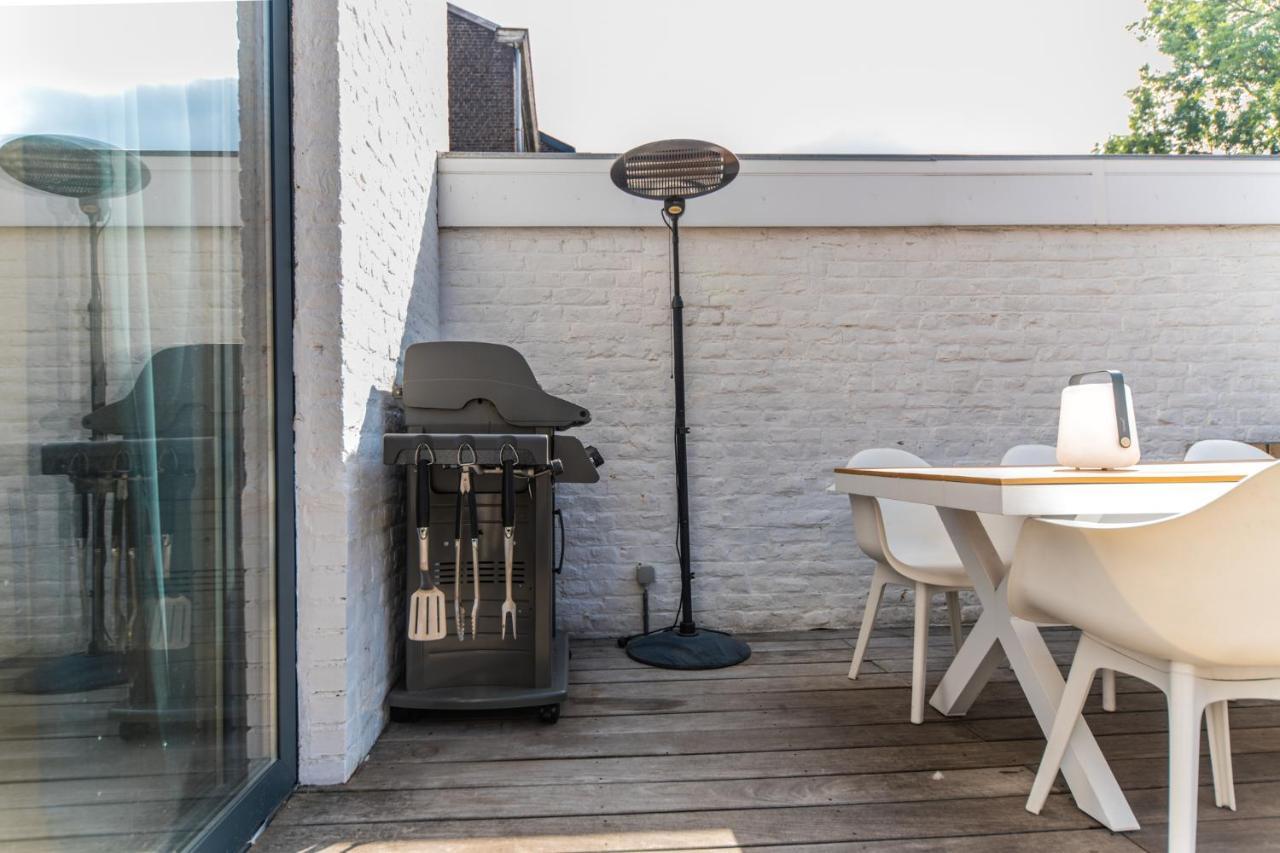 Appartement Guillemins Station Terrace Liege Luaran gambar
